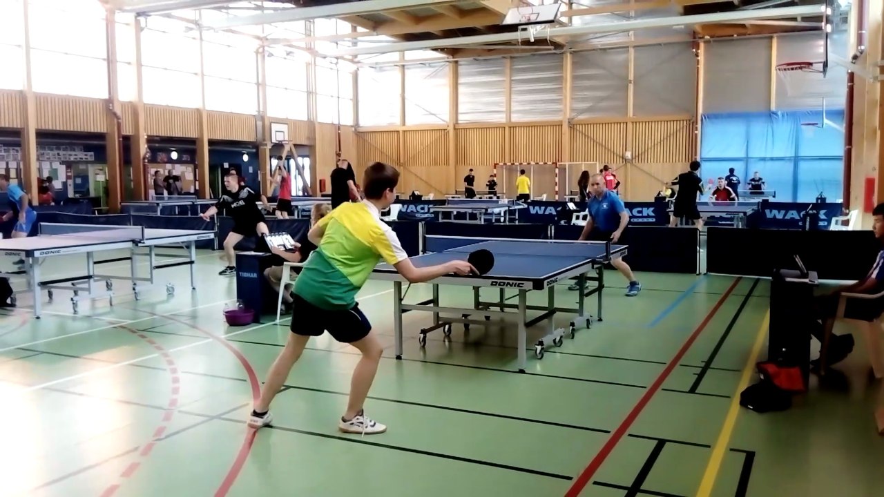 Tournoi de Tennis de Table à Nogent le 17/06/18 - Tournoi National B