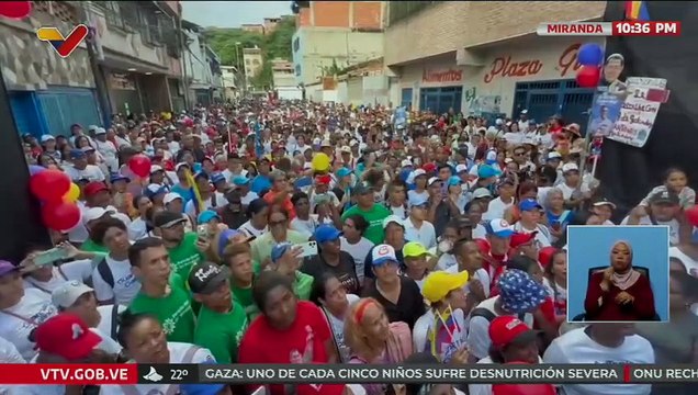 Pueblo de Guarenas acompañó al candidato del GPP Antonio Galíndez en cierre de campaña