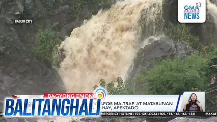 2 babae, nasagip matapos ma-trap at matabunan ng landslide; 4 na bahay, apektado | Balitanghali