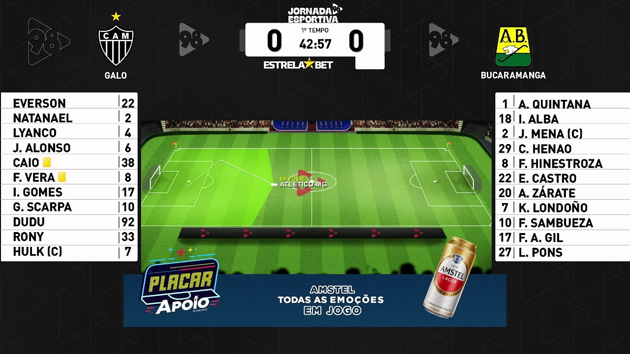 Jornada Esportiva 98 - Atlético x Bucaramanga 24/07/25