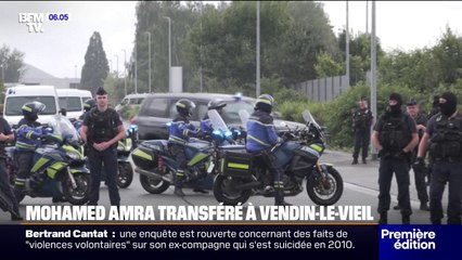 Mohamed Amra a été transféré à la prison de haute sécurité de Vendin-le-Vieil
