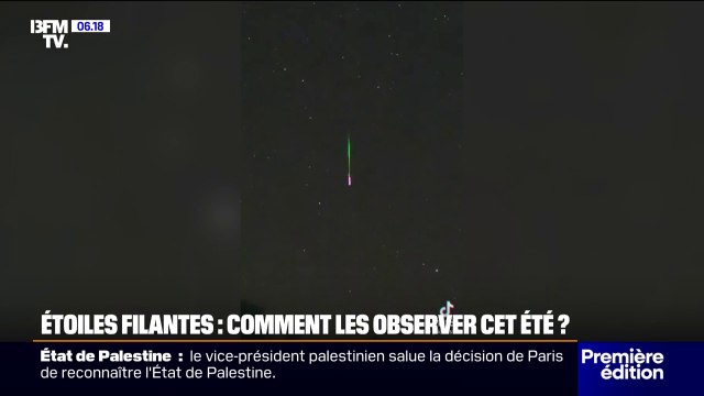 Pourquoi voit-on plus d'étoiles filantes en été ?