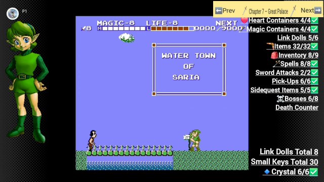 Zelda ll The Adventure of Link Walkthrough Part 10 100%