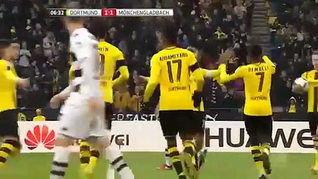 Borussia Dortmund 2-1 Monchengladbach - Goals and Highlights (4/12/2016)