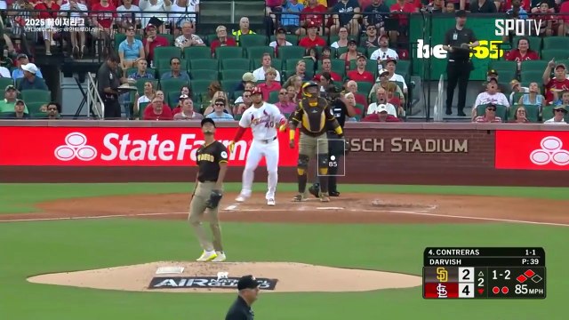 스포츠중계 빠른티비 [MLB] 샌디에이고 vs 세인트루이스 하이라이트 2025.07.25 (금) 0845