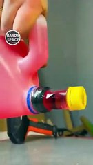 Useful Life Hack with a piece of bicycle Tube and a Bottle!