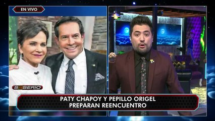 Pepillo Origel y Paty Chapoy planean reencuentro