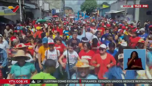 Apure | Pueblo del mcpio. Páez acompañó a candidatos del GPP en cierre de campaña