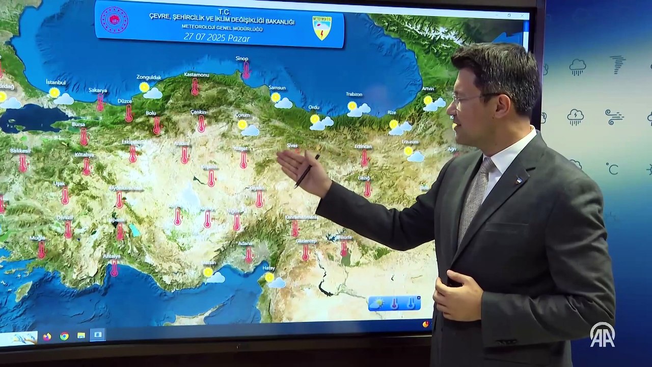 Hafta sonu sıcak hava etkisini sürdürecek
