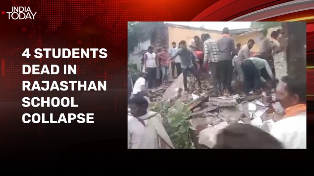 School roof collapse in Rajasthan's Jhalawar kills 4, injures 17