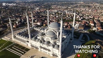 "Masjid Ki Khubsurti | Islamic Architecture Drone View 🕌"