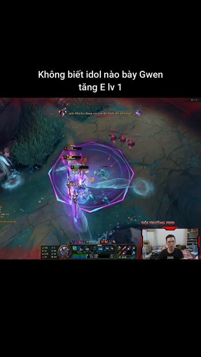 Không biết idol nào bày Gwen tăng E lv 1 #gwen #illaoi #lienminhhuyenthoai #leagueoflegends #knightriseky