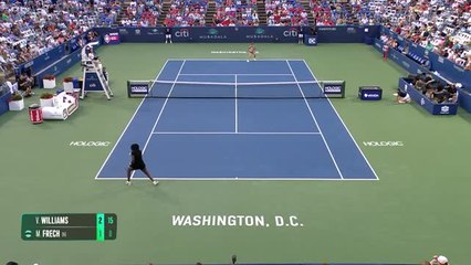 Washington - Fin de parcours pour Venus Williams, sortie par Frech
