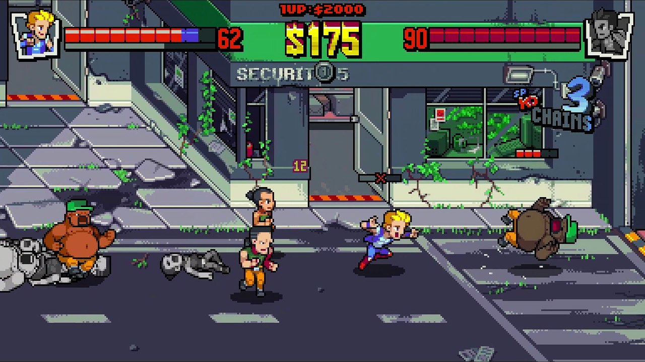 DÖVÜŞ D 0003 - DOUBLE DRAGON GAIDEN RISE OF THE DRAGONS 1080P HD GAMEPLAY