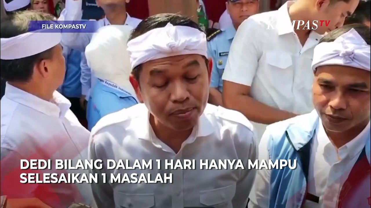 Maaf Gubernur Dedi Mulyadi ke Warga Jawa Barat, Terkait Hal Ini