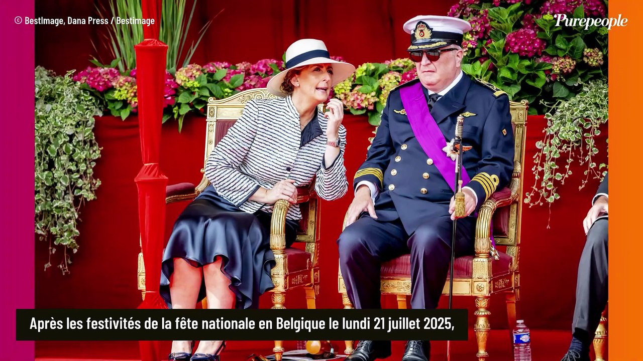 Là où on ne l'attendait pas : après la fête nationale, cette célèbre tête couronnée savoure un repas en solo... dans un fast food !