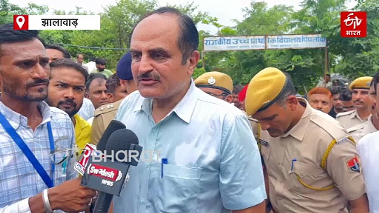 झालावाड़ में दर्दनाक हादसा: स्कूल की छत ढहने से 7 बच्चों की मौत, रेस्क्यू जारी