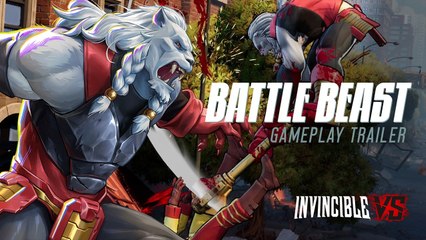 Invincible VS - Battle Beast Trailer de gameplay
