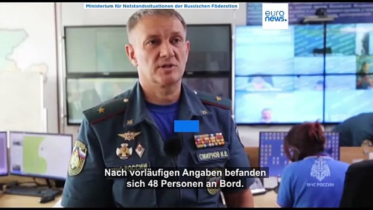 Flugzeug mit 49 Menschen an Bord in Russland abgestürzt - Kinder unter den Toten