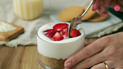 بالفيديو، حلى كاسات التشيز كيك