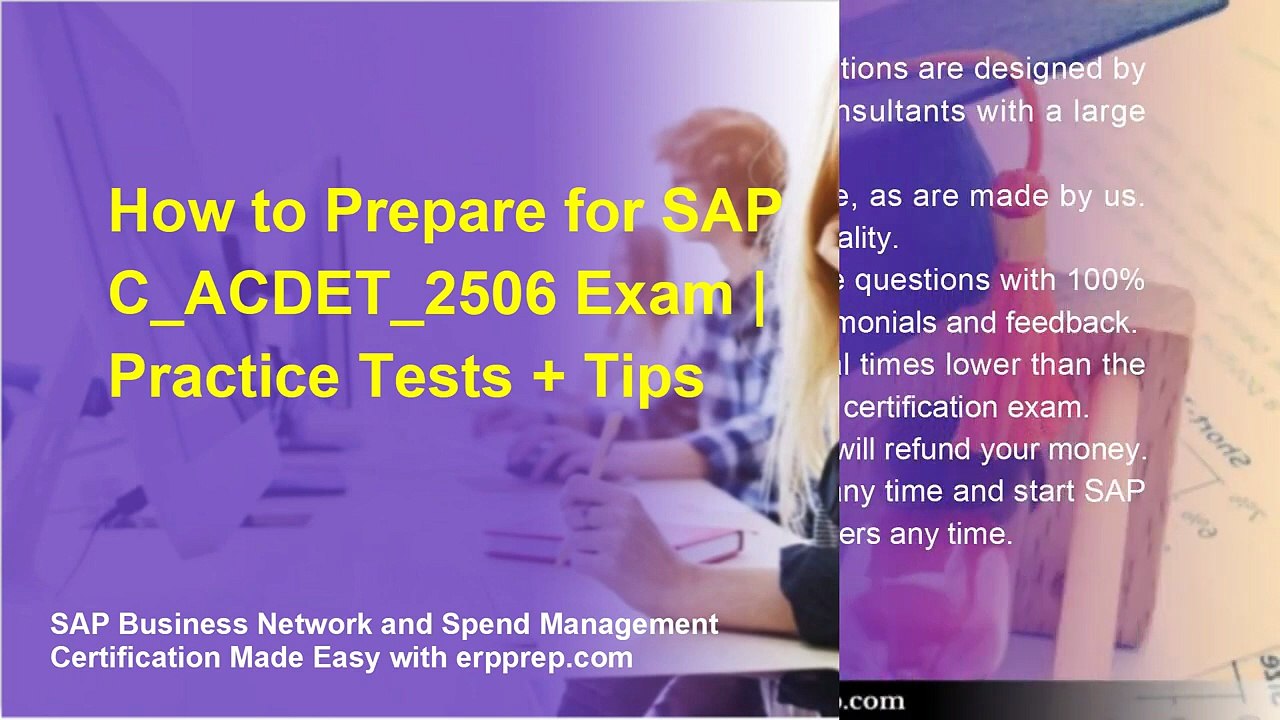 How to Prepare for SAP C_ACDET_2506 Exam | Practice Tests + Tips