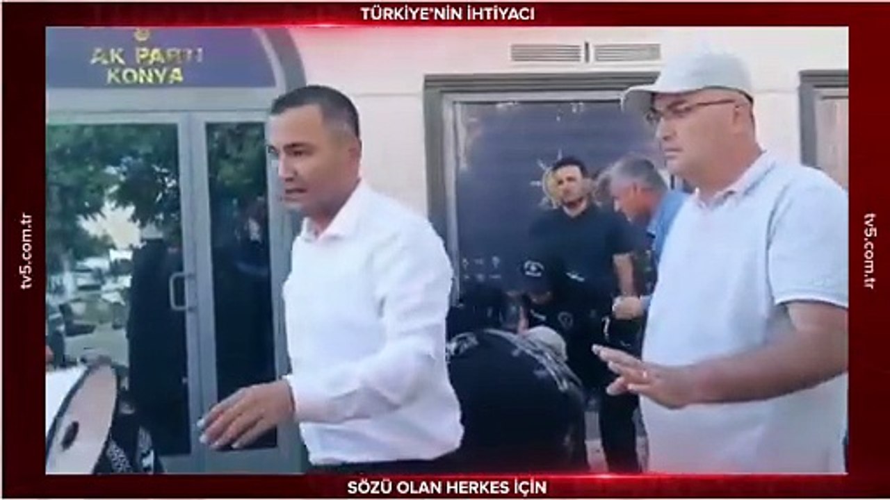 Gazze için AK Parti’ye yürüyen kadınlar; “Oylarımız alındı biz buraya alınmıyoruz”
