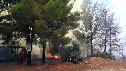 Antalya’da orman yangını: Havadan ve karadan müdahale sürüyor