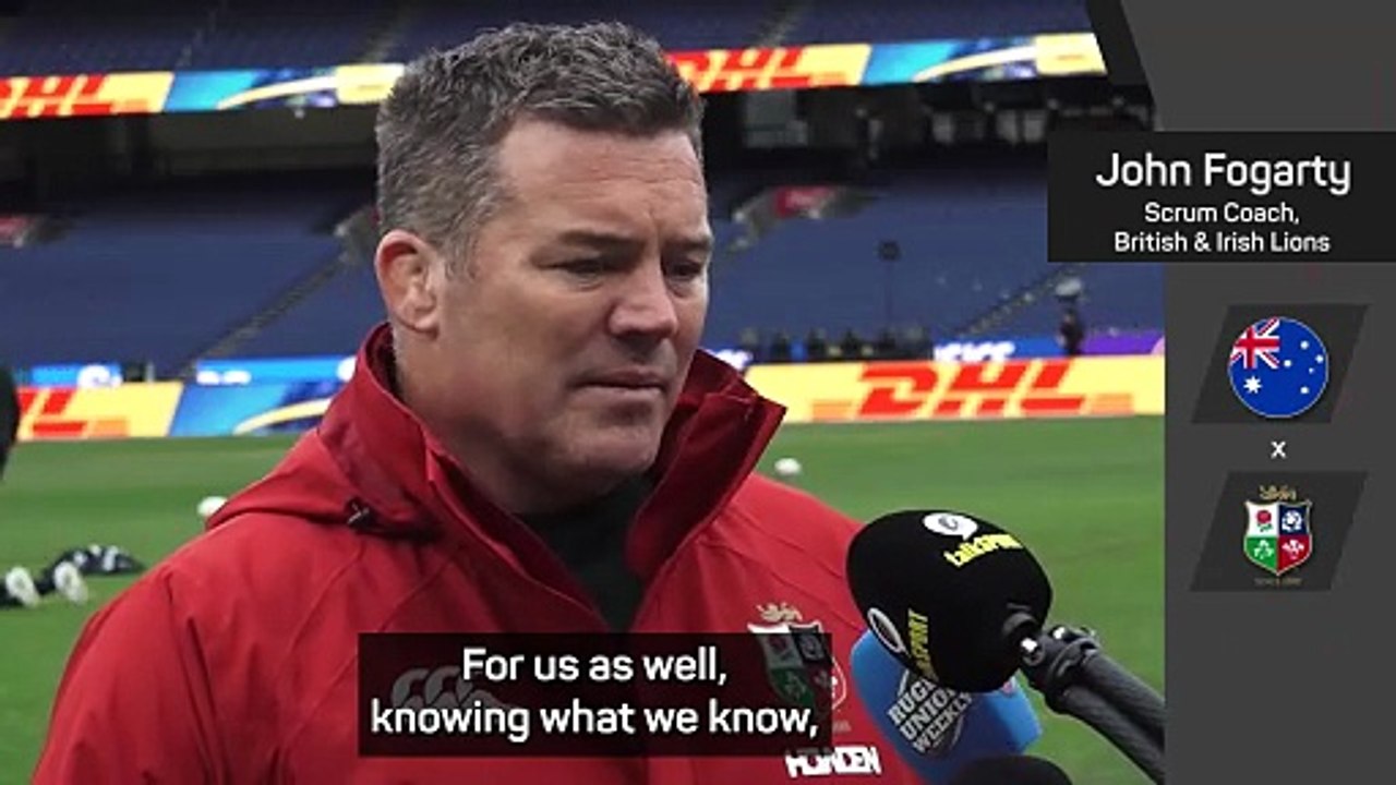 Lions expecting 'war' with Wallabies in second Test