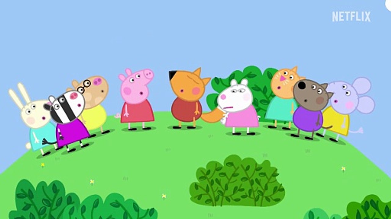 Freddy Fox Plays Hide-and-Seek! 🦊🐑 Peppa Pig _ Netflix Jr
