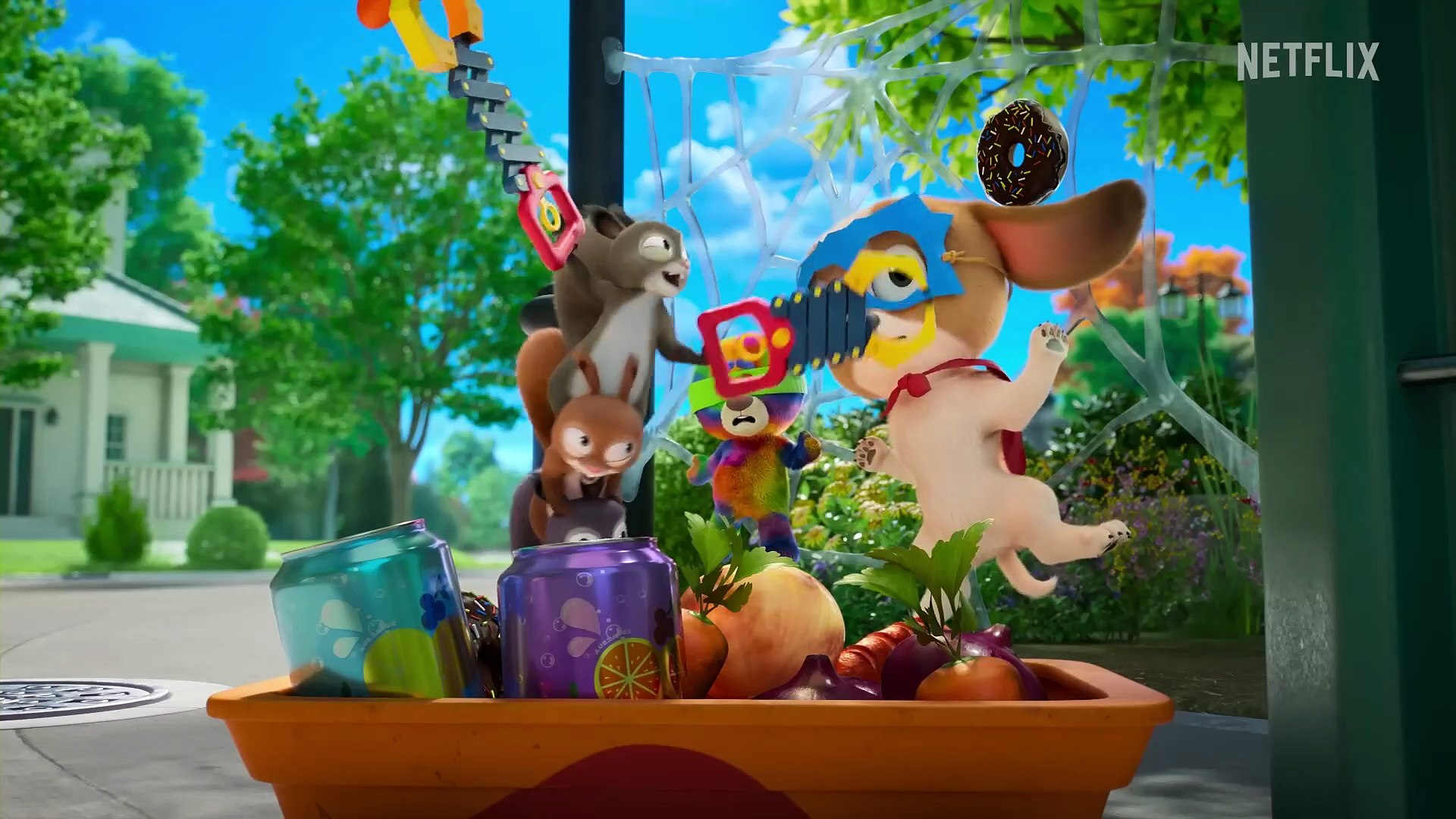 ⁣Squirrels VS Dogs! 🐿️🐶 Dog Days Out Compilation _ Netflix Jr