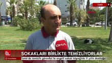 İzmir'de temizlik görevlisi ile engelli sokak köpeğinin 11 yıllık dostluğu