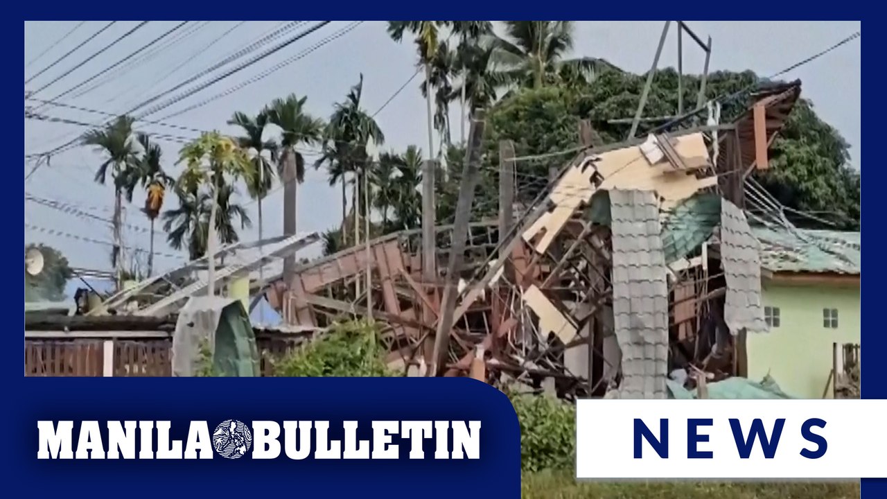 Thai homes damaged in cross-border clashes with Cambodia