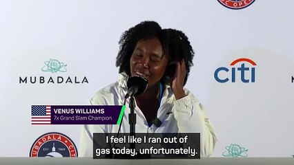 Venus Williams 'can and will play better' after Citi Open loss