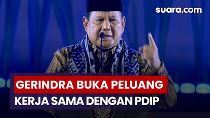 Gerindra Sebut Kerja Sama Pemerintah-PDIP Terbuka: Prabowo-Megawati Bakal Berkoalisi?