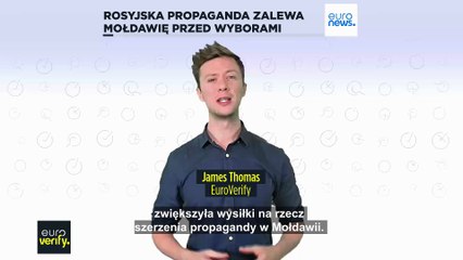 Rosyjska propaganda zalewa Mołdawię przed wyborami