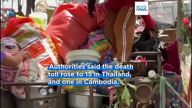 Tens of thousands displaced as border clashes between Thailand and Cambodia escalate