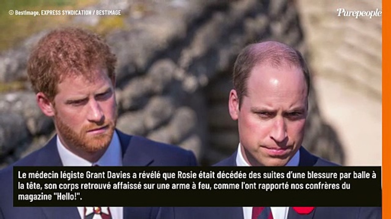William et Harry ont perdu leur cousine Rosie à...
