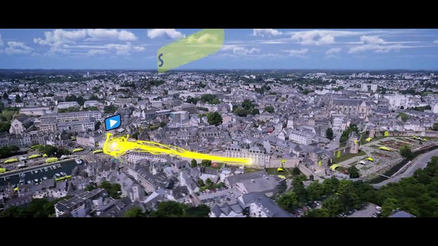 Le parcours du Tour de France by Zwift 2025 en vidéo - Cyclisme - Tour de France by Zwift
