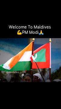 Welcome To Maldives 💪PM Modi 🙏 Modi #modi Power #maldives #power
