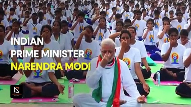 PM Modi's US Visit _ Leads International Yoga Day In New York _ Yoga Goes Global #pmnarendramodi