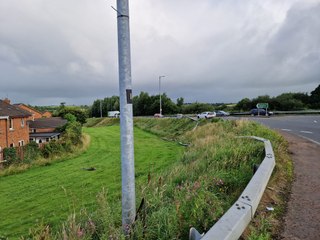 Road vehicle collision Ballyarnett Roundabout July 24 2025