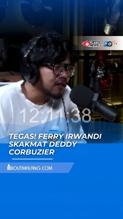 TEGAS! FERRY IRWANDI SKAKMAT DEDDY CORBUZIER SOAL VONIS TOM LEMBONG