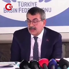 Bakan Tekin ağzından kaçırdı:  Soruları imam hatipli öğretmenler hazırladı