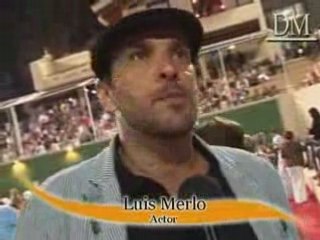 Luis Merlo en el concierto de Liza Minnelli (Marbella)