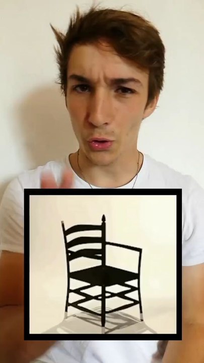 Regarde la chaise