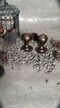Antique Brass Door Knobs- Spira Brass