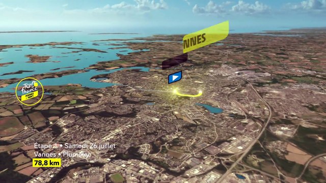 Tour de France 2025 (F), Étape 1 : Vannes - Plumelec, parcours et profil - Cyclisme - Tour de France femmes