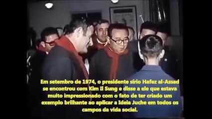 Visita de Hafez al-Assad à RPDC em 1974