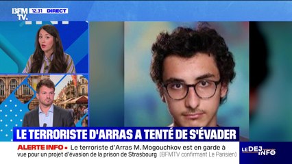 Le terroriste d'Arras Mohammed Mogouchkov, un néonazi et un suspect de narcotrafic placés en garde à vue pour un projet d'évasion de la prison de Strasbourg-Elsau