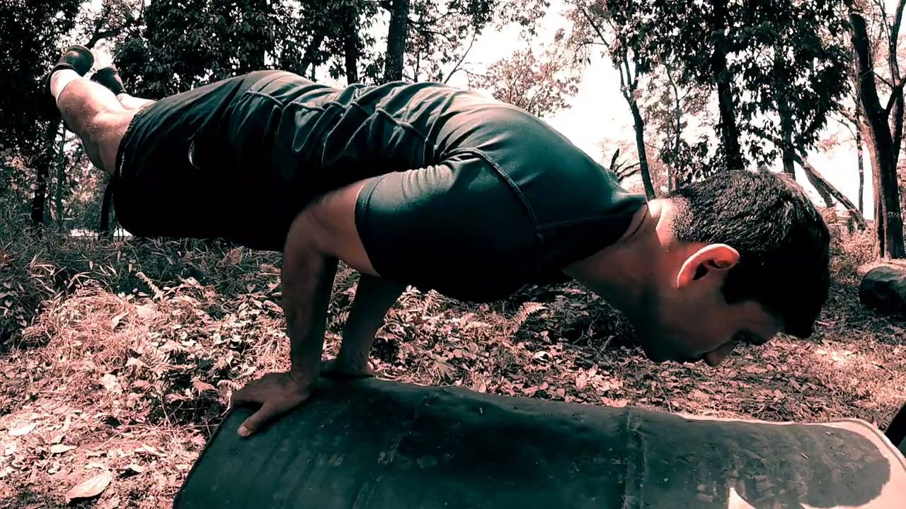 this is mayurasana yoga